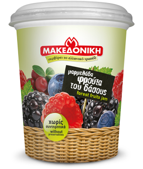 Μαρμελάδα Μακεδονική 450g Φρούτα Δάσους