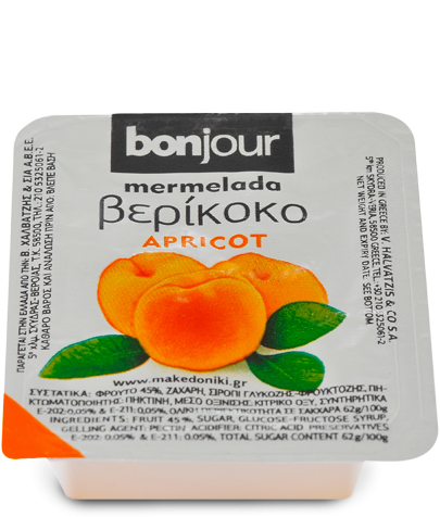 Fruit Jam Bonjour Apricot 20gr