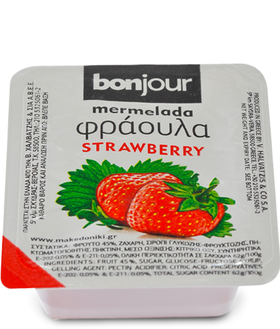 Fruit Jam Bonjour Strawberry 20gr