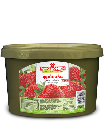 Fruit Jams Strawberry 65% 4kg