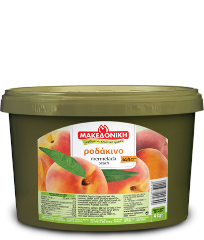 Horeca  Μαρμελάδα Ροδάκινο 65% Φρούτο 4kg