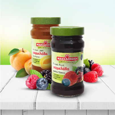 Μαρμελάδες Μακεδονική Extra fruit jam 55%