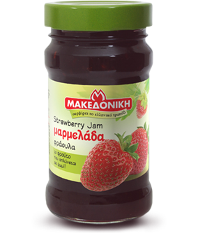Μαρμελάδα Μακεδονική Extra Fruit Jam 55% Φράουλα