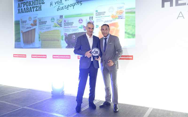 H πολυβραβευμένη σειρά Λαχανικά στον Ατμό «Αγρόκηπος Χαλβατζή» κατακτά το Silver Award στα Healthy diet Awards!